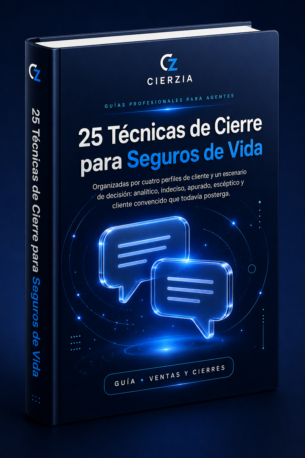 Portada de 25 Técnicas de Cierre para Seguros de Vida